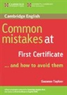 Susan Tayfoor, Susanne Tayfoor - Common Mistakes at First Certificate...and How to Avoid Them