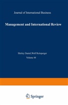 Shirley J. Daniel, Shirle J Daniel, Shirley J Daniel, Reitsperger, Reitsperger, Wolf Reitsperger - mir, Management International Review, Special Issue - 2004/2: Management and International Review
