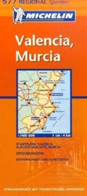Michelin Karten - Bl.577: Michelin Karte Valencia, Murcia. Communidad Valenciana, Murcia