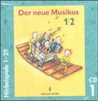 Manfred Grote - Musikus: Der neue Musikus, Hörbeispiele zu allen Ausgaben - 1./2.Schuljahr, Hörbeispiele 1-122, 4 Audio-CDs. Tl.1-4 (Hörbuch)