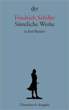 Friedrich Schiller, Friedrich von Schiller, Peter-André Alt, Alber Meier, Albert Meier - Sämtliche Werke, 5 Bde.