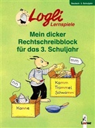 Corina Beurenmeister - Mein dicker Rechtschreibblock für das 3. Schuljahr