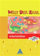 Hans-Dieter Rinkens, Kurt Hönisch, Hans-Dieter Rinkens - Welt der Zahl /BW: 1. Schuljahr, Arbeitsblätter, m. CD-ROM