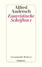 Alfred Andersch, Diete Lamping, Dieter Lamping - Gesammelte Werke - Bd. 8/1: Essayistische Schriften 1