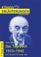 Victor Klemperer, Viktor Klemperer - Victor Klemperer 'Das Tagebuch 1933-1945'