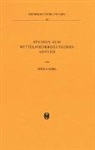 Stefan Mähl - Studien zum mittelniederdeutschen Adverb
