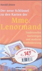 Harald Jösten - Der neue Schlüssel zu den Karten der Madame Lenormand, Buch und Orakelkarten