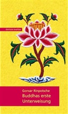 Gonsar (Rinpoche), Gonsar Rinpotsche - Buddhas erste Unterweisung