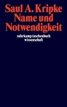 Saul A Kripke, Saul A. Kripke - Name und Notwendigkeit