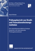 Heidi Winkler - Prüfungsbericht von Kredit- und Finanzdienstleistungsinstituten