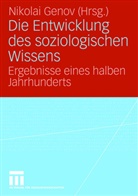Nikola Genov, Nikolai Genov - Die Entwicklung des soziologischen Wissens