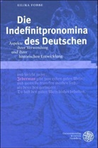Eilika Fobbe - Die Indefinitpronomina des Deutschen