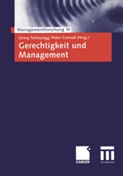 Georg Schreyögg, CONRAD, Conrad, Peter Conrad, Geor Schreyögg, Georg Schreyögg - Gerechtigkeit und Management