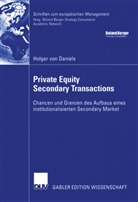 Holger Daniels, Holger von Daniels - Private Equity Secondary Transactions
