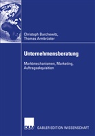 Thomas Armbrüster, Christop Barchewitz, Christoph Barchewitz - Unternehmensberatung