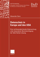Alexander Genz - Datenschutz in Europa und den USA