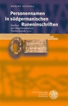 Robert Nedoma - Studien zur altgermanischen Namekunde - Bd. 1,1: Personennamen in südgermanischen Runeninschriften