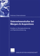 Andreas Unterreitmeier - Unternehmenskultur bei Mergers & Acquisitions
