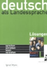 Wyss Ignaz - Deutsch als Landessprache - Bd. 1 und 2: Lösungen
