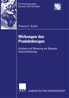 Thomas Kohler, Thomas C Kohler, Thomas C. Kohler - Wirkungen des Produktdesigns