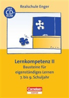 Förderverei Förderverein Realsch Enger, Förderverei Realschule Enger - Lernkompetenz - Bausteine für eigenständiges Lernen - Bd. 2: Lernkompetenz II, m. CD-ROM