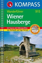 Herisz, Heriszt, Gerhard Heriszt, Gerhardt Heriszt, Inge Heriszt - Kompass Wanderführer Wiener Hausberge
