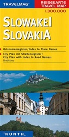 KUNTH Verlag - Travelmag Reisekarten: Slovaquie