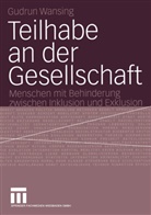 Gudrun Wansing - Teilhabe an der Gesellschaft