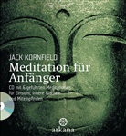 Jack Kornfield - Meditation für Anfänger, m. Audio-CD