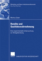 Markus Zuber - Rendite und Qualitätswahrnehmung