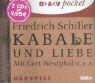 Friedrich Schiller, Friedrich von Schiller, Gert Westphal, Pau Hoffmann - Dramen: Kabale und Liebe, 2 Audio-CDs (Hörbuch)