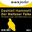 Dashiell Hammett, Dieter Laser, Jens Wawrczeck - Der Malteser Falke, 2 Audio-CDs (Hörbuch)