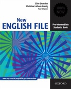 Latham-Koeni, Christina Latham-Koenig, Oxende, Clive Oxenden, Seligson, Paul Seligson - New English File - Pre-Intermediate: New English File Pre-intermediate Student Book