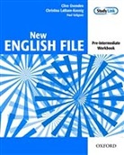 Latham-Koeni, Christina Latham-Koenig, Latham-Koenig Christina, Oxende, Clive Oxenden, Oxenden Clive... - New English File - Pre-Intermediate: New English File : Pre-intermediate Lev. Workbook