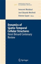 Jos Eduardo Wesfreid, Jose Eduardo Wesfreid, Etienne Guyon, Innocent Mutabari, Innocent Mutabazi, Innoncent Mutabazi... - Dynamics of Spatio-temporal Cellular Structures
