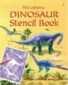 Alice Pearcey, Tetsuo Kushii - Dinosaur Stencil Book