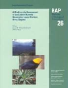 Olivier Missa, Montambault, Jensen R. Montambault - A Biodiversity Assessment of the Eastern Kanuku Mountains, Lower Kwitaro River, Guyana