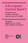 Marcello De Cecco, Marcello De Cecco, Alberto Giovannini - A European Central Bank?
