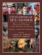 Ember, Carol R. Ember, Melvin Ember, Carol R Ember - Encyclopedia of Sex and Gender, 2 Volumes