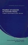 Donald P. Jacobs, Donald P. Jacobs, Ehud Kalai, Morton I. Kamien - Frontiers of Research in Economic Theory