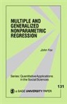 John Fox, John Fox - Multiple and Generalized Nonparametric Regression