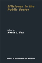 Kevin J. Fox, Kevi J Fox, Kevin J Fox - Efficiency in the Public Sector