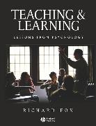 Fox, Charles Fox, R Fox, Richard Fox, Richard (University of Exeter) Fox - Teaching and Learning