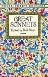 Thrift Editions Dover, Dover Thrift Editions, Paul Negri, Paul Negri - Great Sonnets