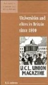 R. D. Anderson, R. D. (University of Edinburgh) Anderson, Maurice Kirby - Universities and Elites in Britain Since 1800