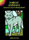 Coloring Books, John Green - Forest Animals Stained Glass Colouring Book