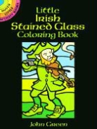 Coloring Books, John Green - Little Irish Stained Glass