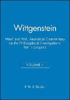 Hacker, P. M. S. Hacker, P. M. S. (University of Oxford) Hacker, Peter Hacker, PMS Hacker, Hacker P. M. S. - Wittgenstein, Part Ii: Exegesis 428-693