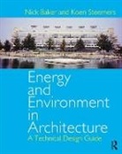 Nick Baker, Nick Steemers Baker, BAKER NICK, BAKER NICK STEEMERS K, Koen Steemers, Steemers Koen - Energy and Environment in Architecture