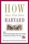 Harvard Crimson (COR), Staff Of The Harvard Crimson - How They Got into Harvard